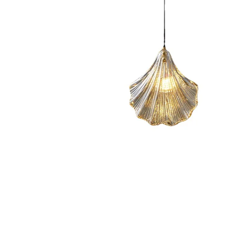 Moderne Hängelampe aus Glas und Metall für Schlafzimmer – Orneli