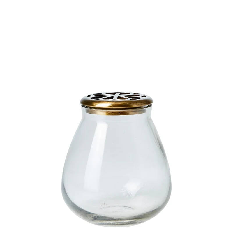 Vase mit goldenem Rand "Provence"
