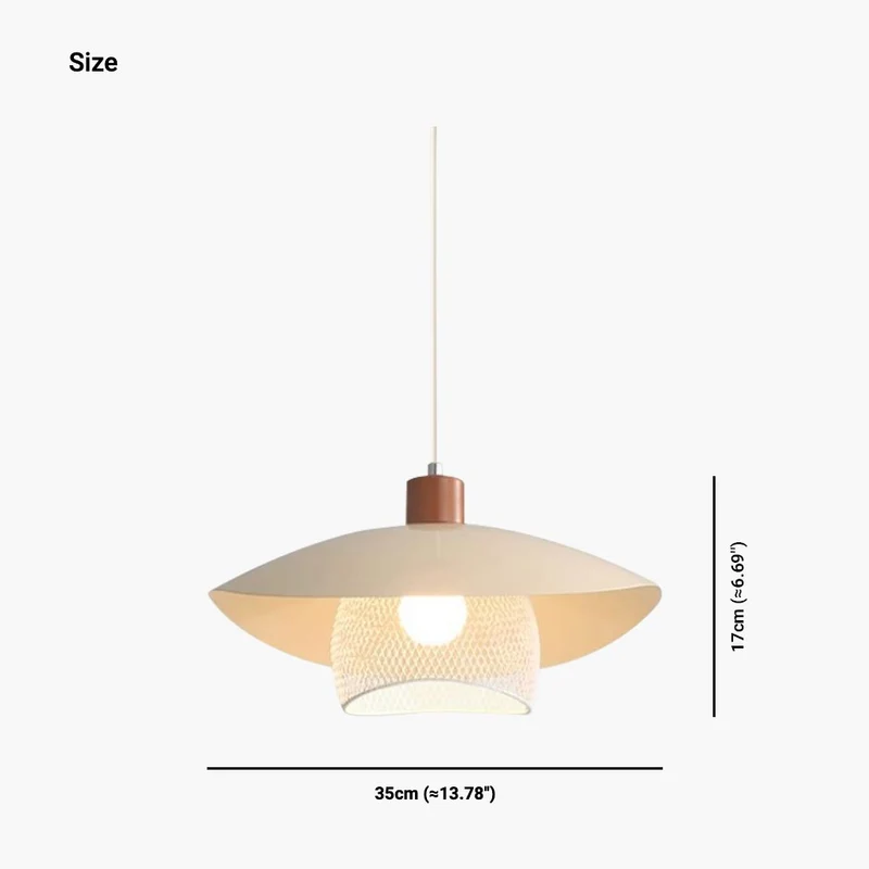 Pendant Light Japanese Decorative Cream, Beige