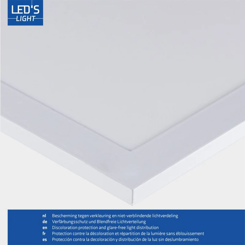 LED-Panel 62 x 62 cm 40W neutralweiß UGR<22 - LED's Light