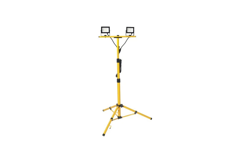 LED AC Arbeitsleuchte 60W 7200lm 4000K neutralweiß IP65 Schwarz Gelb - LED's Work