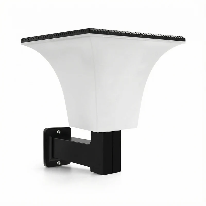 Solar-Wandleuchte im Art-déco-Stil – Soleanor