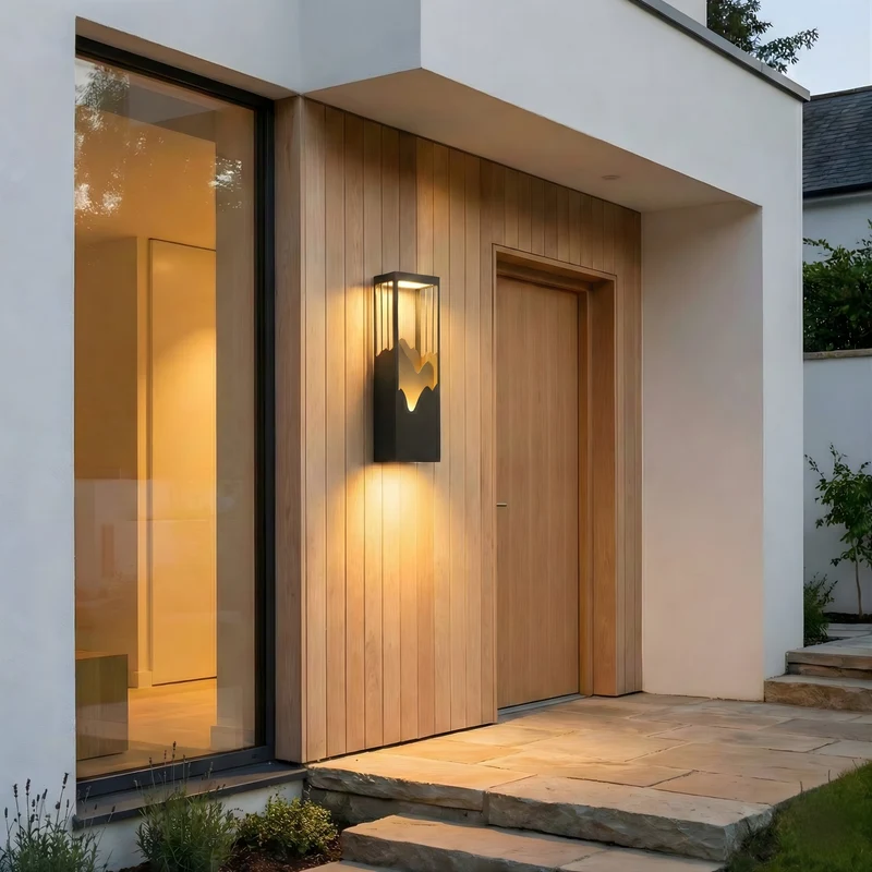 Moderne Wandleuchte für den Garten – Noralys