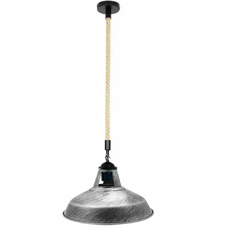 Hanfseil Gastro Hängeleuchten Harbour Lampenschirm Ø 30cm ~3581