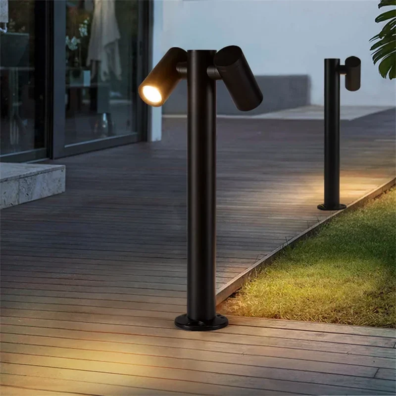 Moderne Garten-Stehleuchte aus Aluminium – Sylvaria