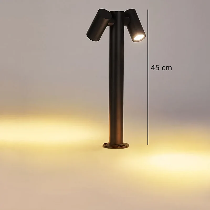 Moderne Garten-Stehleuchte aus Aluminium – Sylvaria