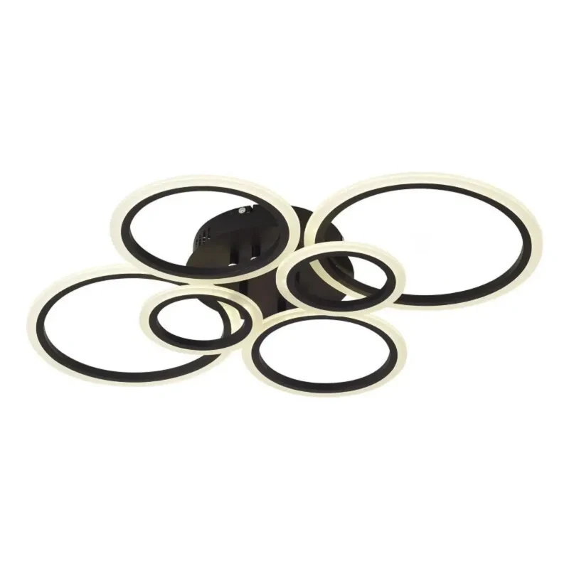 Moderne LED Ring Deckenleuchte fürs Wohnzimmer