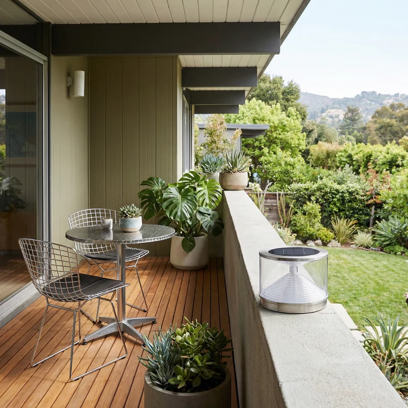 Solar-/Kabelgebundene Außen-Gartenleuchte – Soléclita