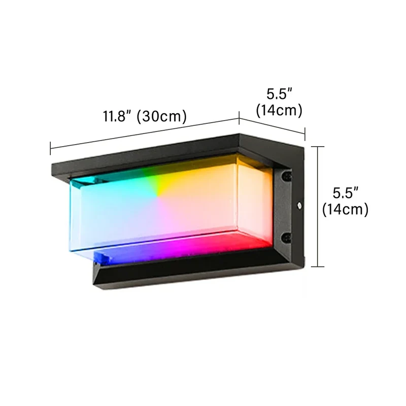 Thoralys – Vernetzte Nordische RGB-Wandleuchte