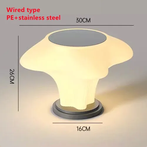 Moderne Solar-Außenlampe aus Edelstahl – Soleris