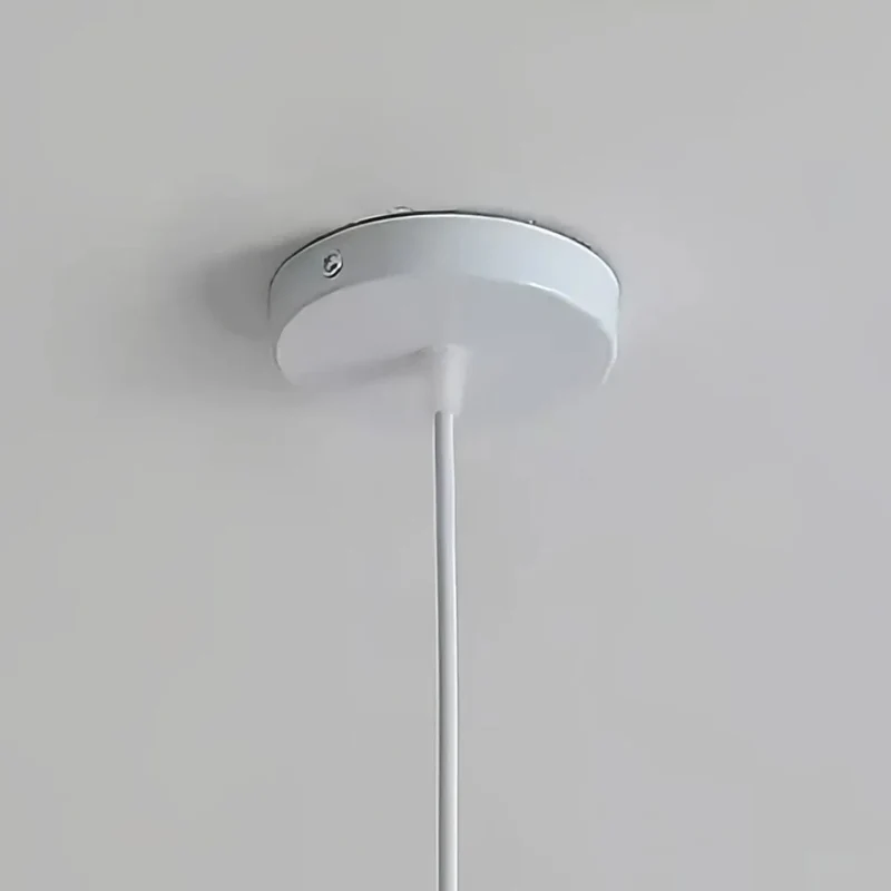 Japanische Reispapier Pendelleuchte im Lampion-Design für Esszimmer Weiß