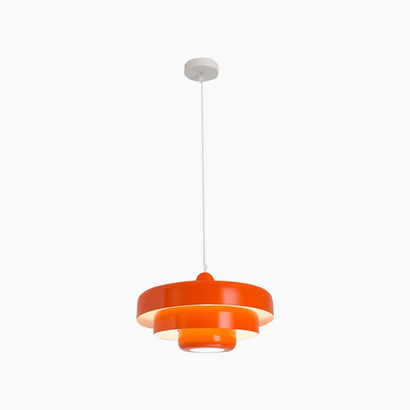 Pendant Light Danish Unique Colorful 3 Tiered, 5 Colors