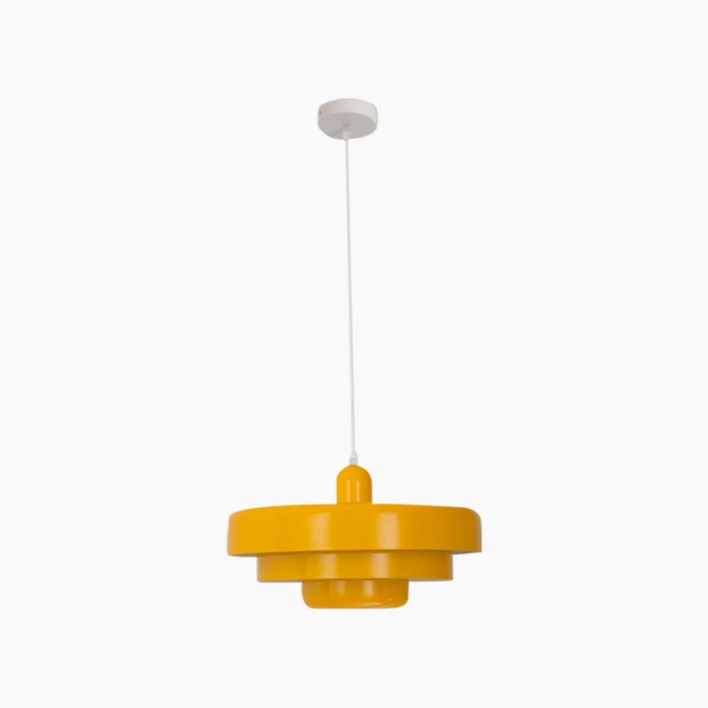 Pendant Light Danish Unique Colorful 3 Tiered, 5 Colors