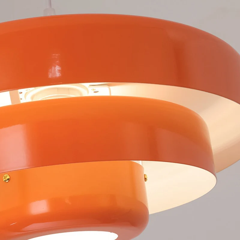 Pendant Light Danish Unique Colorful 3 Tiered, 5 Colors