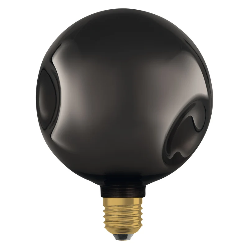 OSRAM DECOR LED-Lampe Elektroglas mittel schwarz