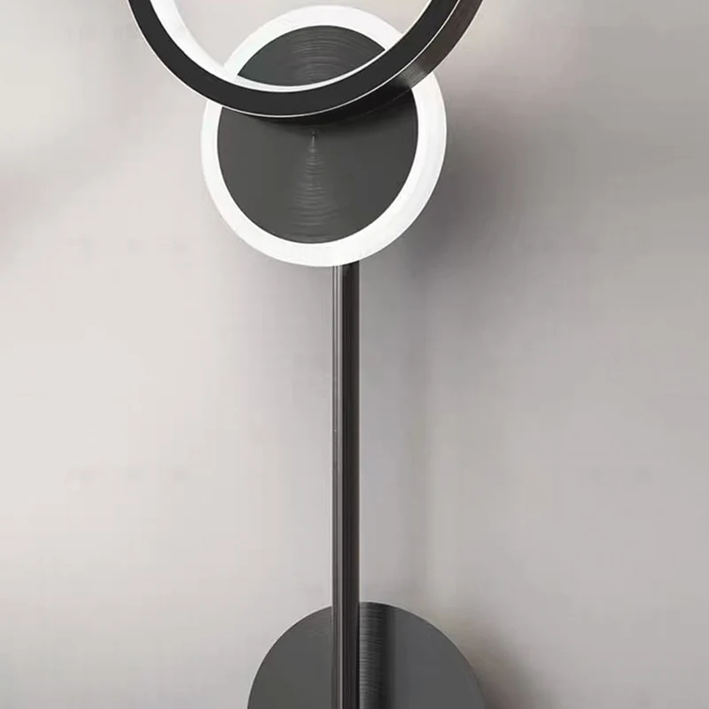 Wall Lamp Minimalist Copper LED for Bedroom, Black / Gold