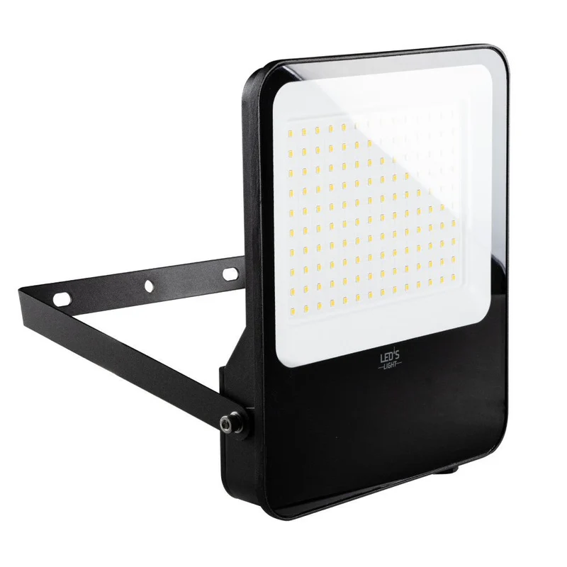 LED-Flutlicht – 100 W, 9600 lm, 4000 K – Schwarz – IP65