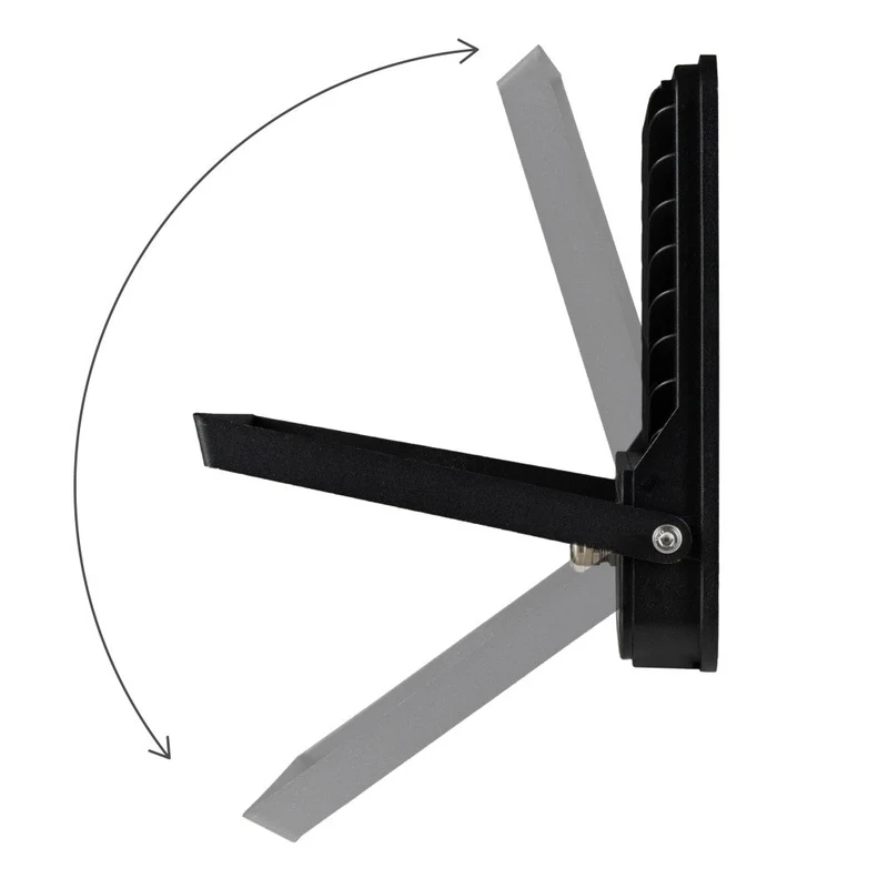 LED-Flutlicht – 100 W, 9600 lm, 4000 K – Schwarz – IP65