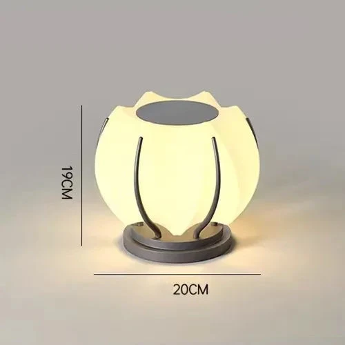 Solarlampe für Außen aus Edelstahl – Solécatis