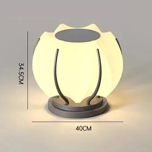 Solarlampe für Außen aus Edelstahl – Solécatis