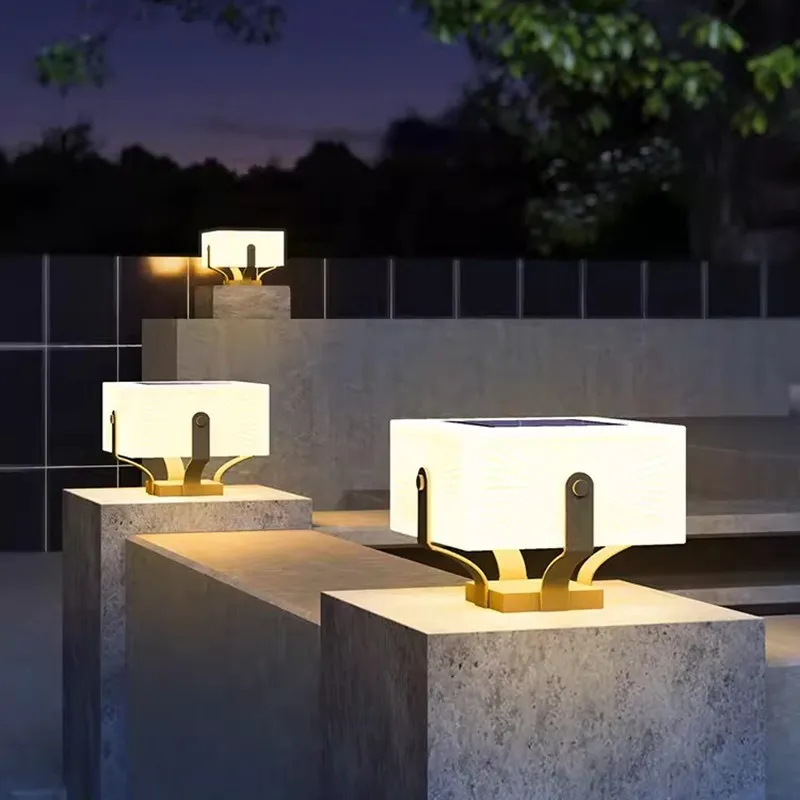 Solarlampe für den Garten aus Edelstahl – Solastice