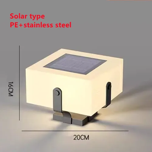 Solarlampe für den Garten aus Edelstahl – Solastice