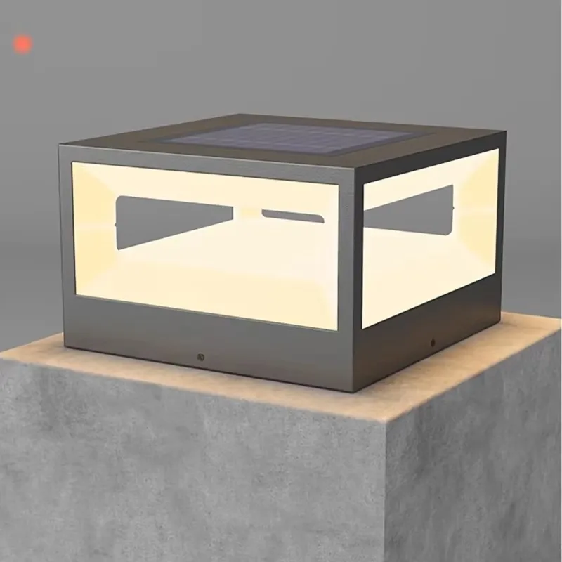 Solarlampe für den Außenbereich aus Edelstahl – Solarique