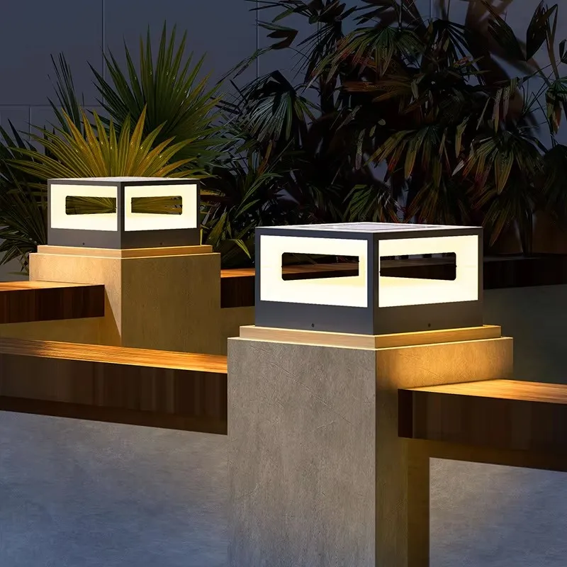 Solarlampe für den Außenbereich aus Edelstahl – Solarique