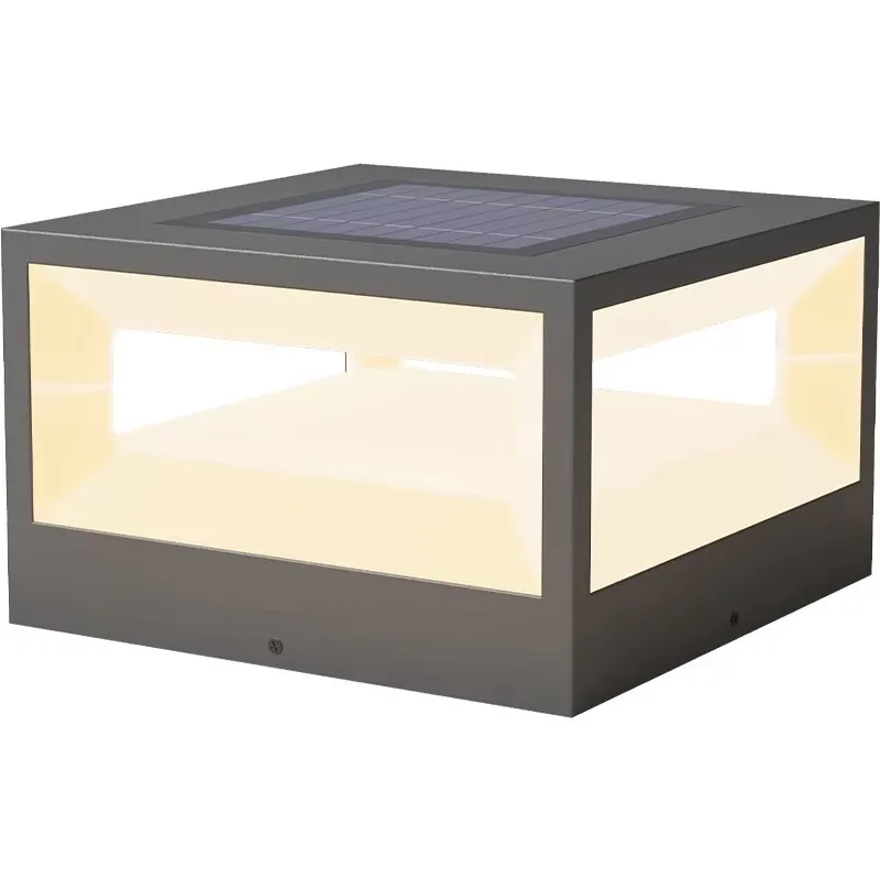 Solarlampe für den Außenbereich aus Edelstahl – Solarique