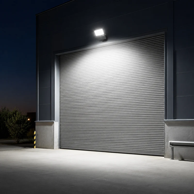 LED Industrielle Bauleuchte | Aurus | 180W, 240W, 300W Schalter | Schwarz | CCT Lichtfarbe einstellbar