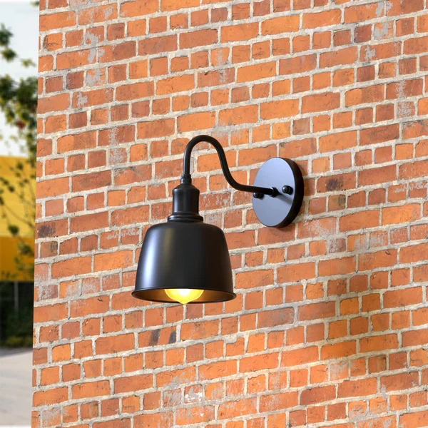 Ledsone Wasserdichte Außen Wandleuchte aus Metall ~3511