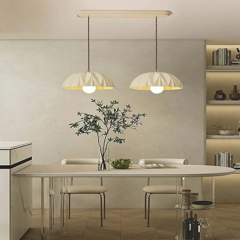 Pendant Light French Elegant Dome Handmade, Resin
