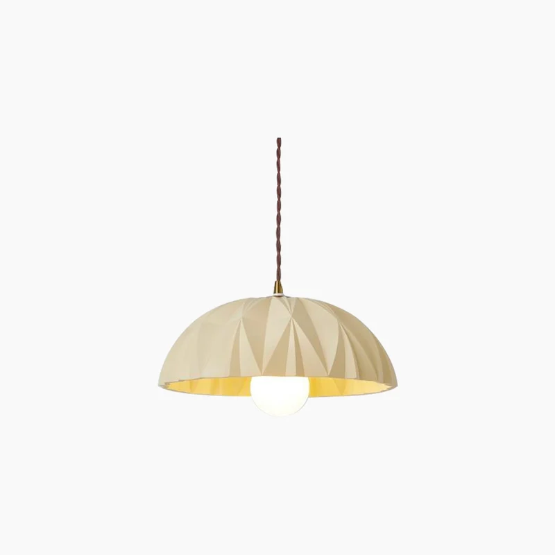 Pendant Light French Elegant Dome Handmade, Resin