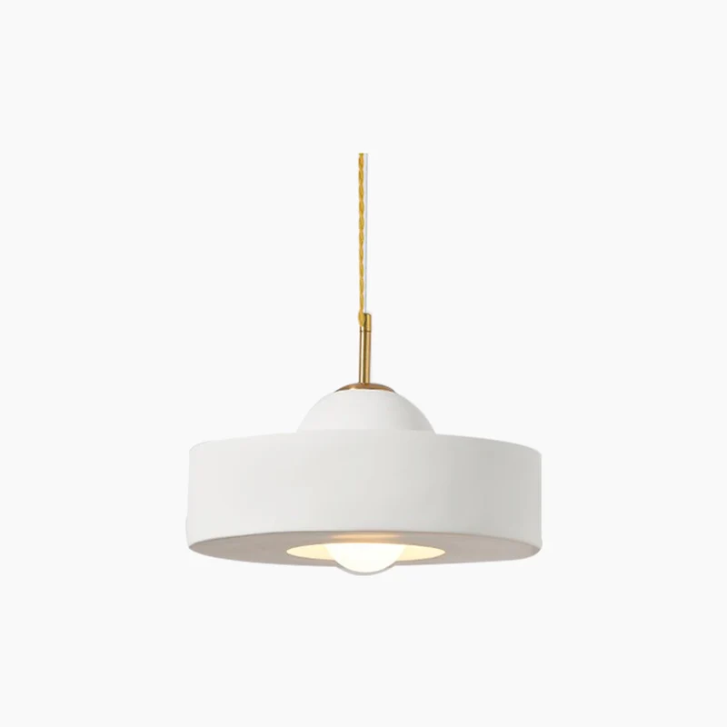 Pendant Light Nordic Cream Round Resin, 5 Colors