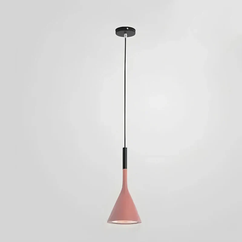 Moderne kleine Pendelleuchten aus Metall für den Bartisch