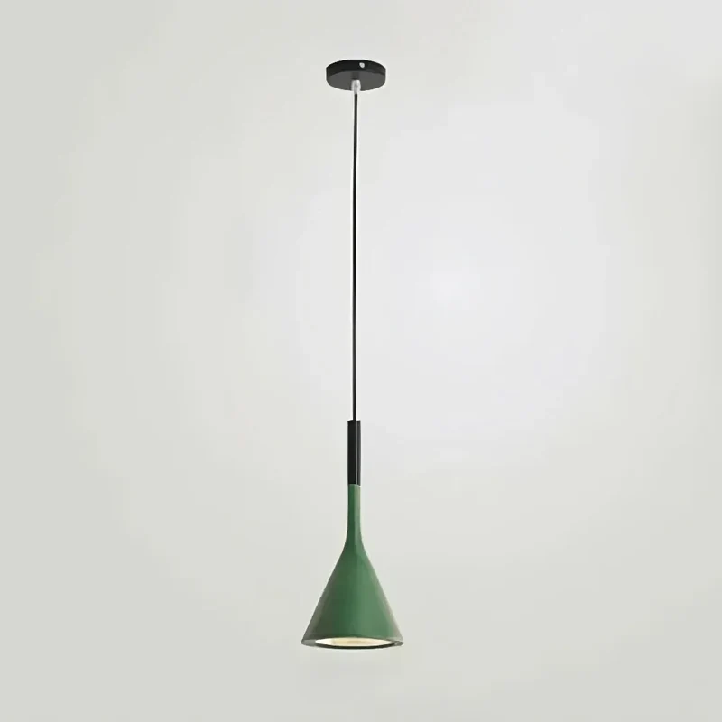 Moderne kleine Pendelleuchten aus Metall für den Bartisch