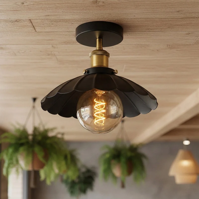LEDSONE Vintage Deckenlampe Stilvolle Beleuchtung ~3572
