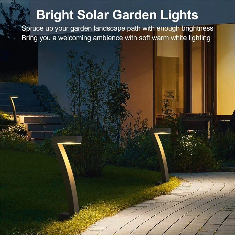 Zeitgenössische wasserdichte Solar-Gartenlampen – Célestion