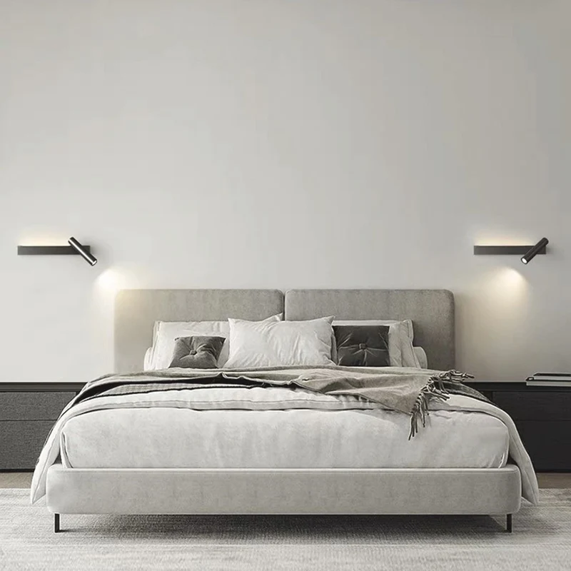 Wall Lamp Spotlight Minimalist Linear LED, Black / Gold