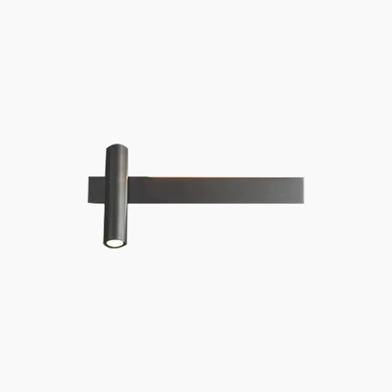 Wall Lamp Spotlight Minimalist Linear LED, Black / Gold