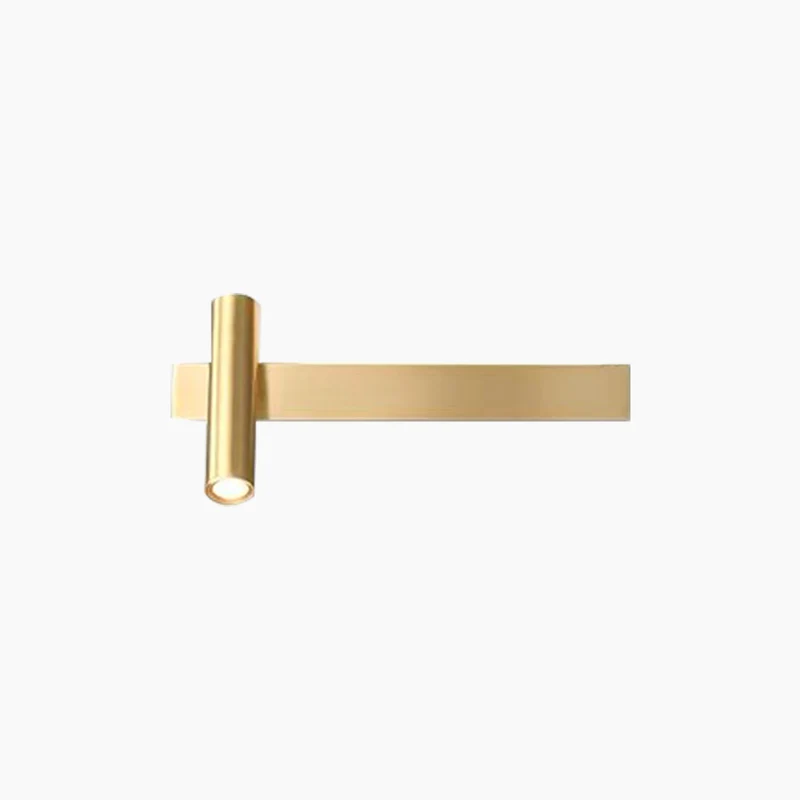 Wall Lamp Spotlight Minimalist Linear LED, Black / Gold