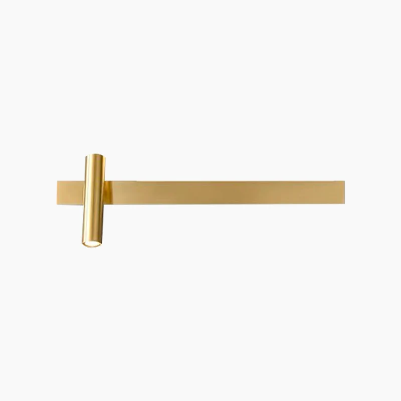 Wall Lamp Spotlight Minimalist Linear LED, Black / Gold