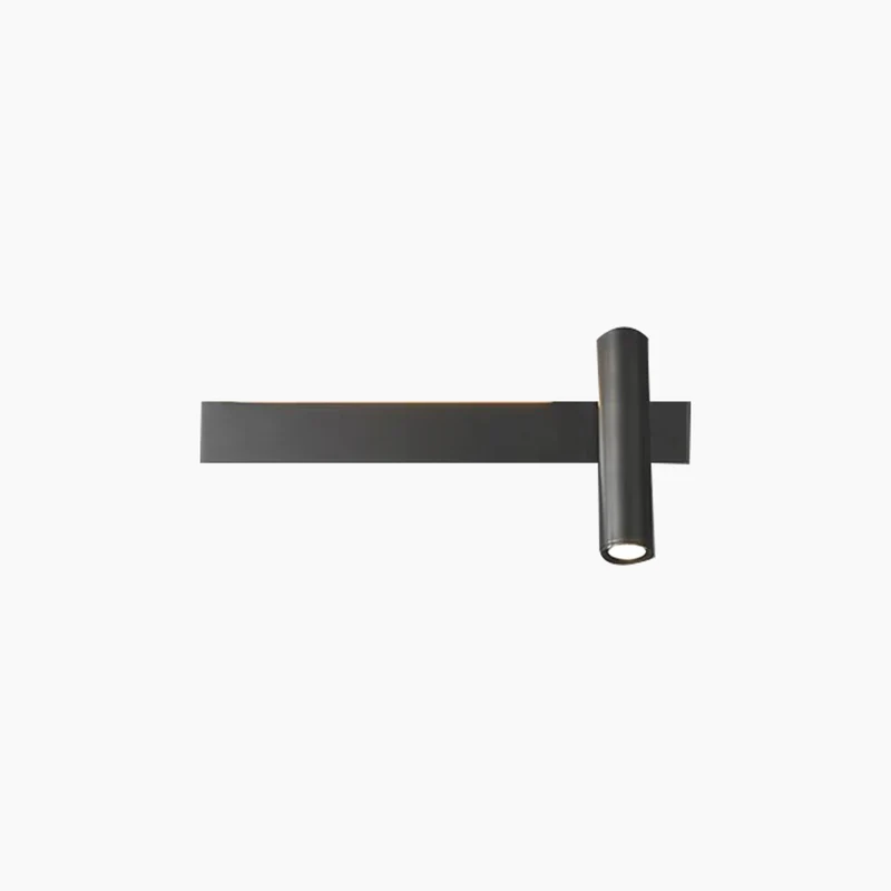 Wall Lamp Spotlight Minimalist Linear LED, Black / Gold