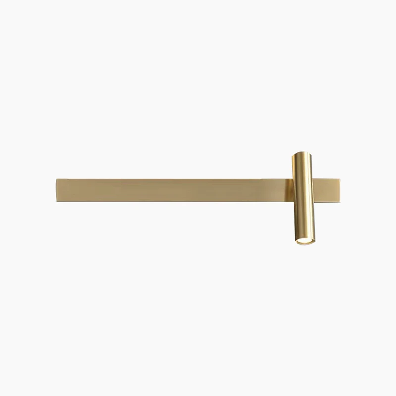 Wall Lamp Spotlight Minimalist Linear LED, Black / Gold