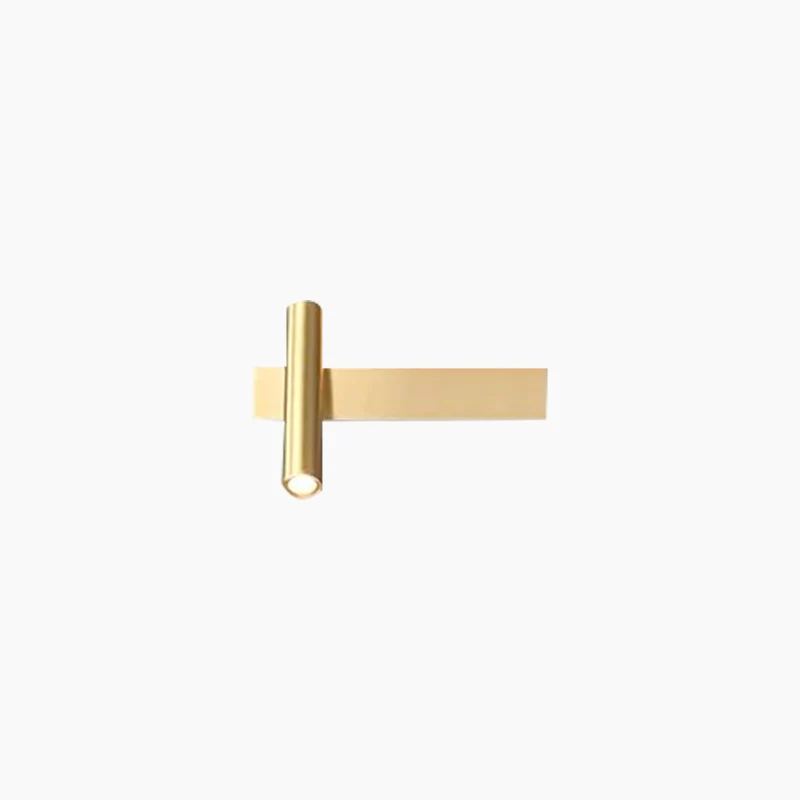 Wall Lamp Spotlight Minimalist Linear LED, Black / Gold