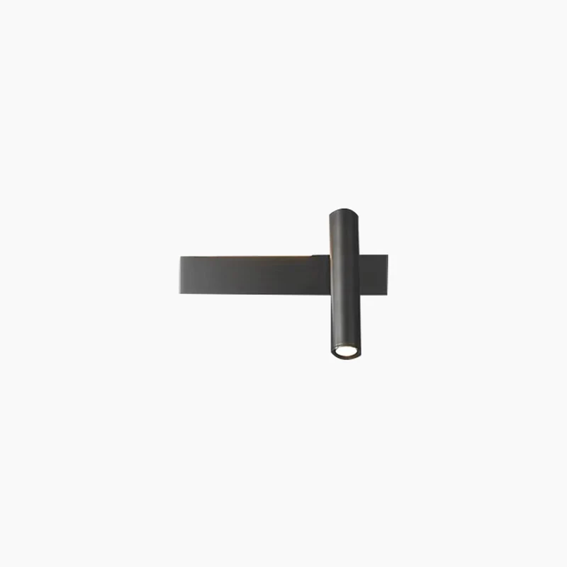 Wall Lamp Spotlight Minimalist Linear LED, Black / Gold