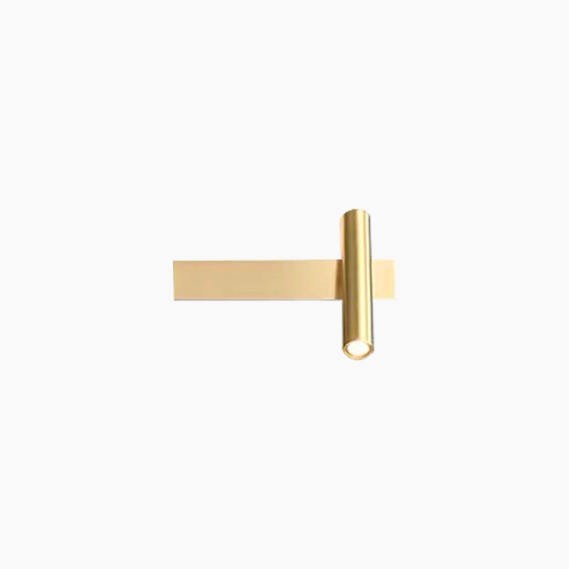 Wall Lamp Spotlight Minimalist Linear LED, Black / Gold