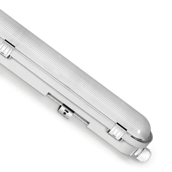 LED Feuchtraumleuchte mit Strip 150cm 39W 7020lm 3000/4000/6500K IP65 Grau - LED's Light Pro