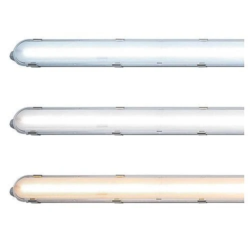 LED Feuchtraumleuchte mit Strip 150cm 39W 7020lm 3000/4000/6500K IP65 Grau - LED's Light Pro