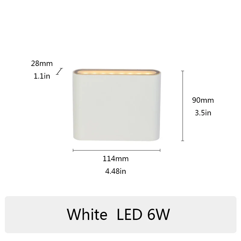 Moderne Wandleuchte aus Aluminium – Armonisa